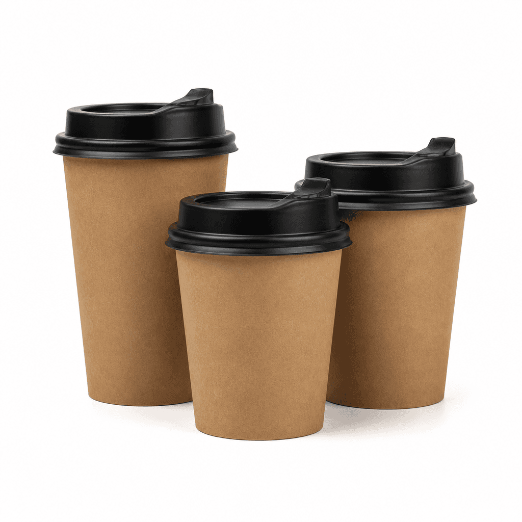 כוס קרטון לשתייה חמה 12oz